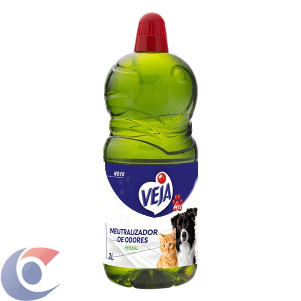 Limpador Pets Veja Desodorizador Perfumado Veja Herbal 2l