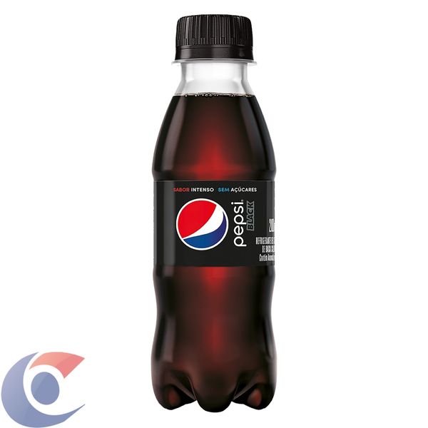 Refrigerante Pepsi Black Zero Pet 200ml