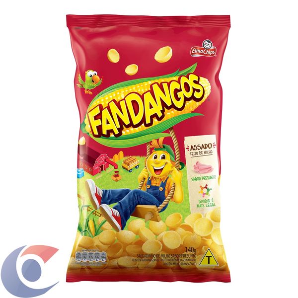 Salgadinho De Milho Presunto Elma Chips Fandangos Pacote 140g