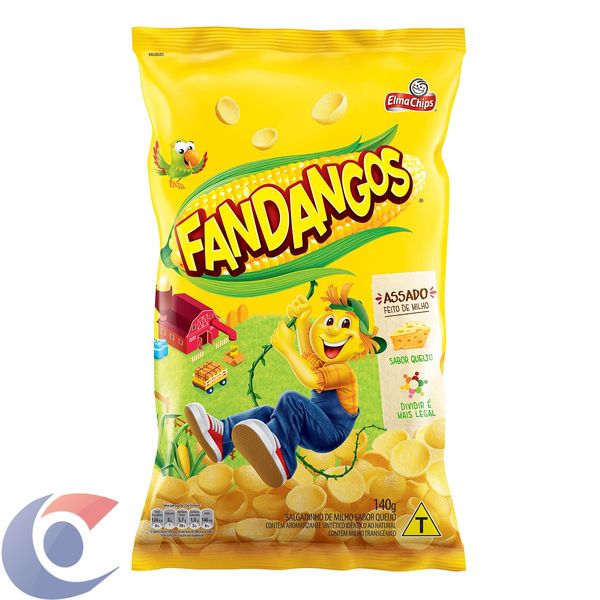 Salgadinho De Milho Queijo Elma Chips Fandangos Pacote 140g