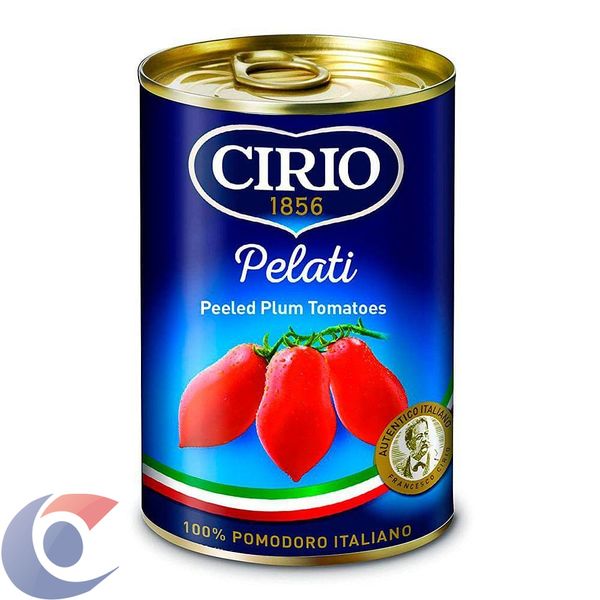 Tomate Italiano Inteiro Cirio Pelati Sem Pele 400g