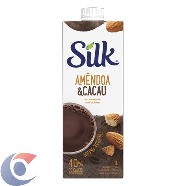 Bebida Vegetal Silk Amêndoa E Cacau 1l