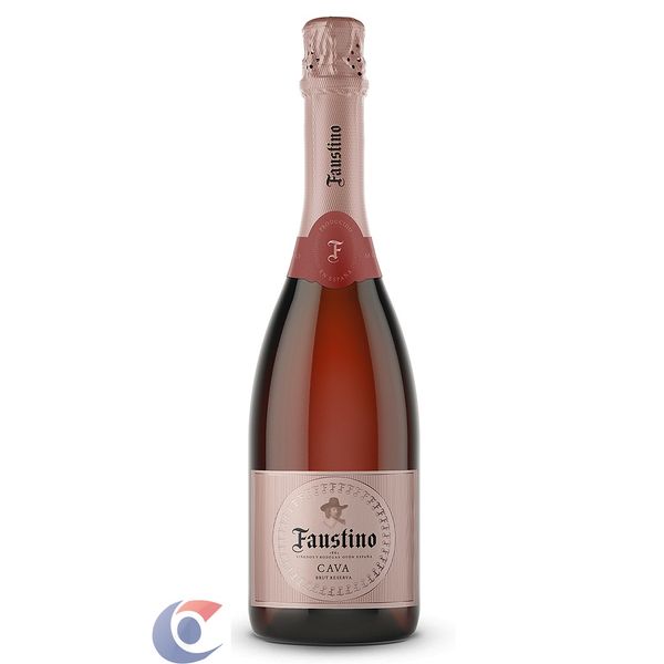Espumante Rosé Espanhol Brut Reserva Cava Faustino 750ml