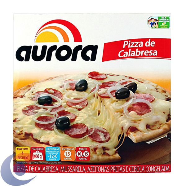 Pizza Aurora De Calabresa 460g