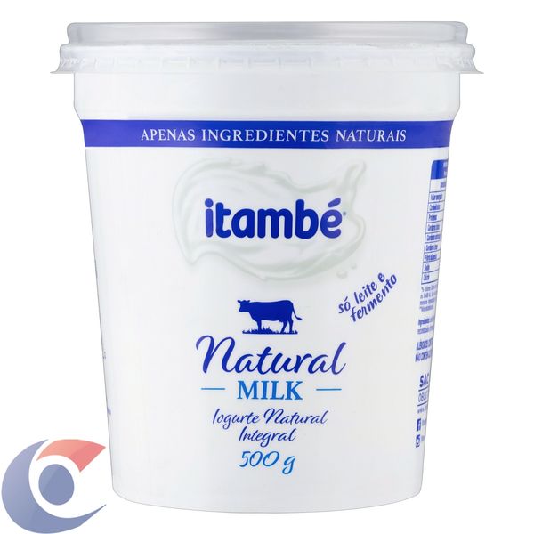 Iogurte Natural Integral Itambé Milk Pote 500g