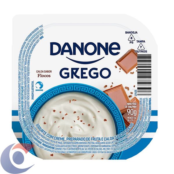 Iogurte Grego Danone Flocos 90g