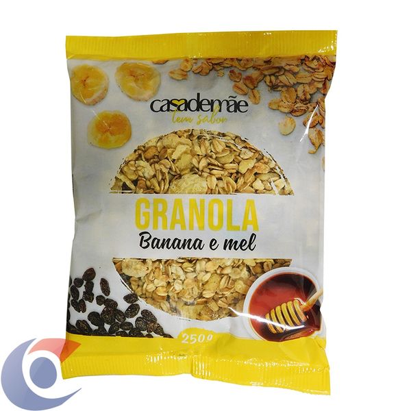 Granola Casa Da Mãe Banana E Mel 250g
