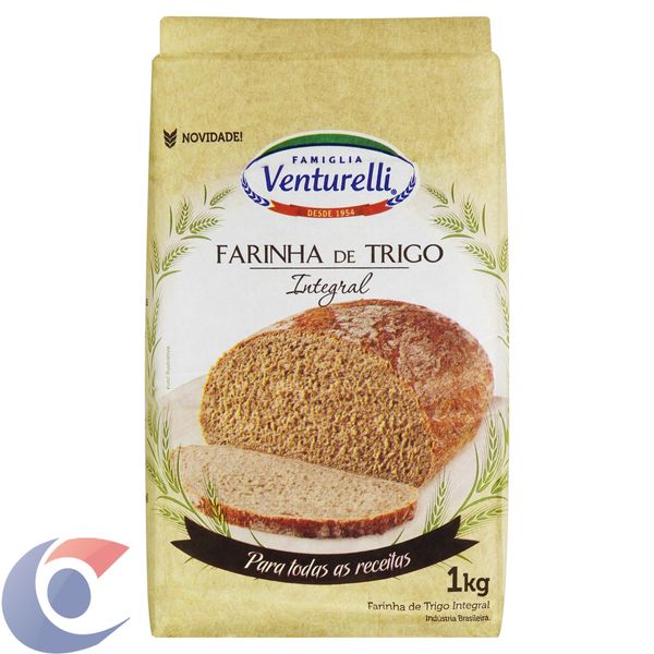 Farinha De Trigo Venturelli Integral 1kg