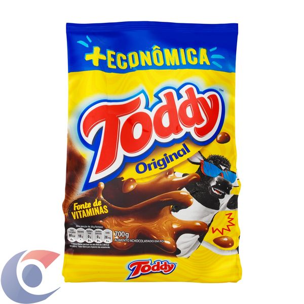 Achocolatado Em Pó Original Toddy Pacote + Econômica 700g