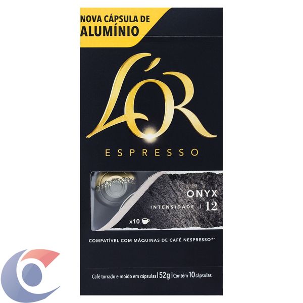 Café Em Cápsulas Lor Espresso Onyx 52g