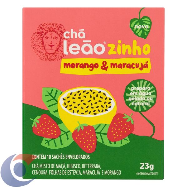 Chá Leão Kids Morango Maracuja 23g