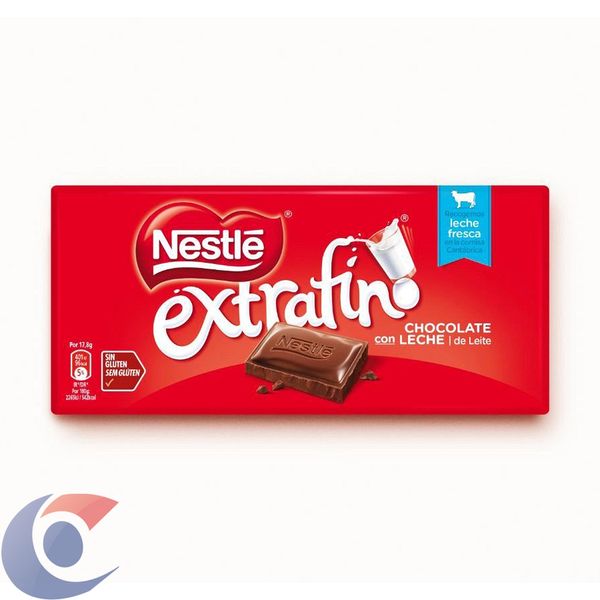 Chocolate Espanhol Nestlé Extrafino Ao Leite 125g