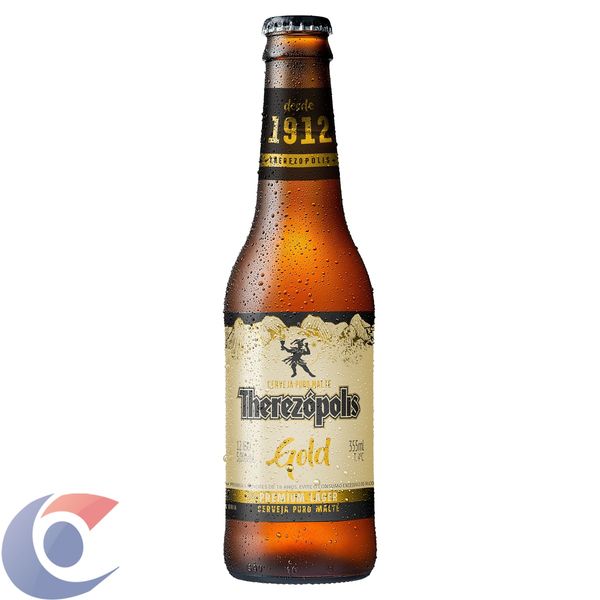 Cerveja Therezopolis Gold Long Neck 355ml