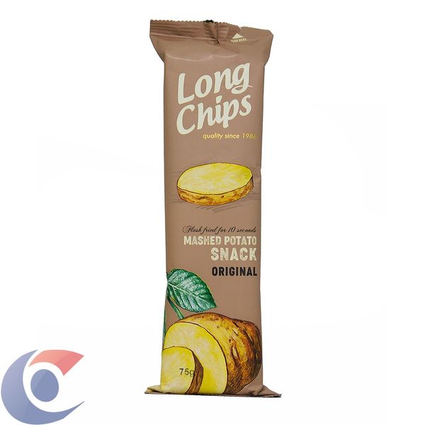Snack De Batata Long Chips Original 75g Carone