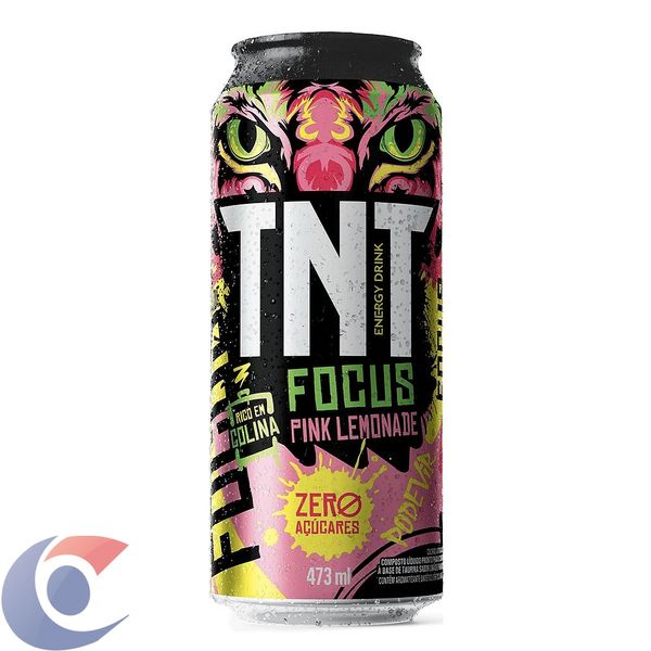Energético Tnt Focus Pink Lemonade 473ml