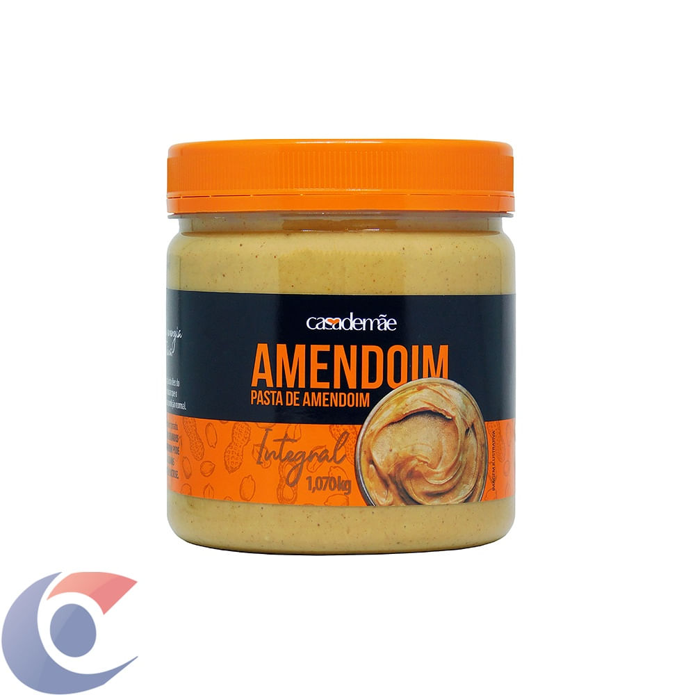 Pasta De Amendoim Casa De Mãe Integral 1,070kg - Carone