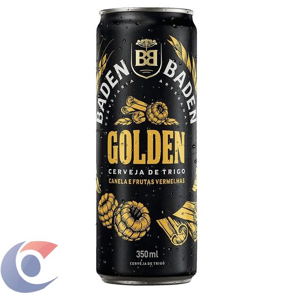 Cerveja Baden Gold Alen Sleek 350ml