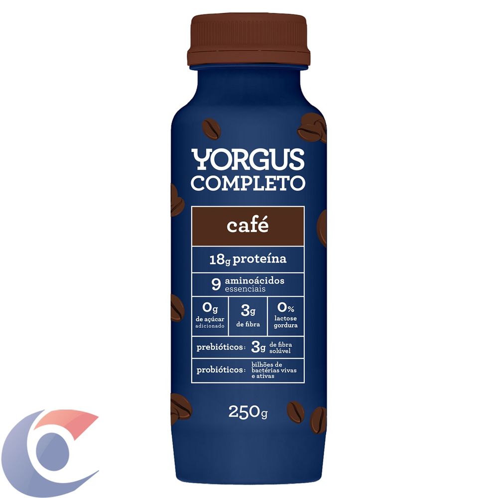 Iogurte Completo Yorgus Desnatado Café 250g - Carone