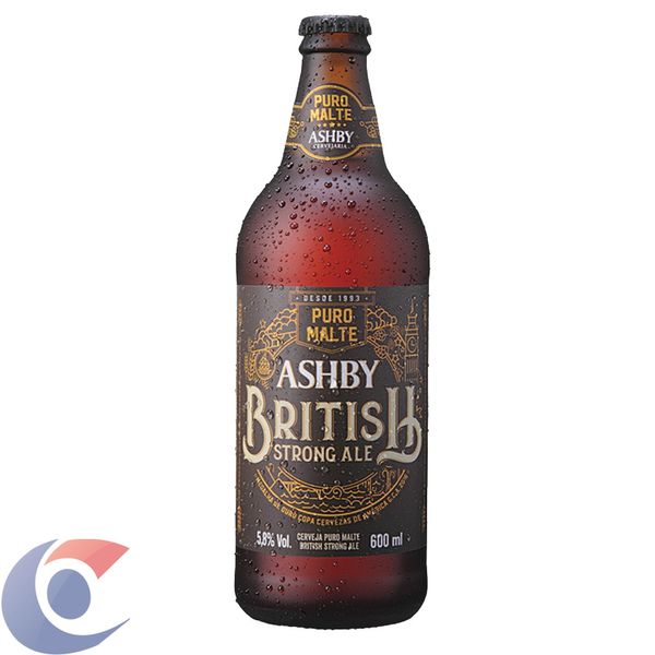 Cerveja Ashby British Strong Ale Puro Malte 600ml