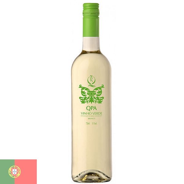 Vinho Branco Português Qpa Vinho Verde 750ml