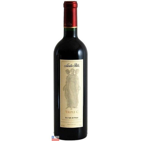 Vinho Chileno Tinto Santa Rita Triple C Blend 750ml