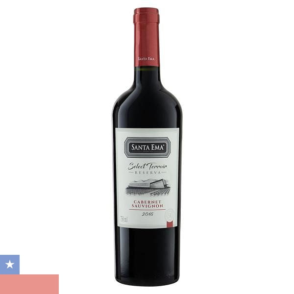 Vinho Chileno Tinto Santa Ema Cabernet Sauvignon Classico 750ml