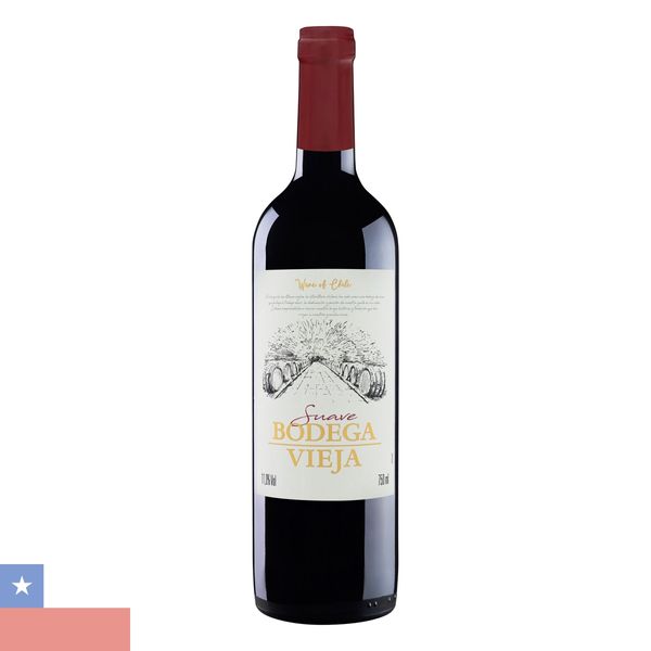 Vinho Chileno Tinto Bodega Vieja Suave Blend 750ml