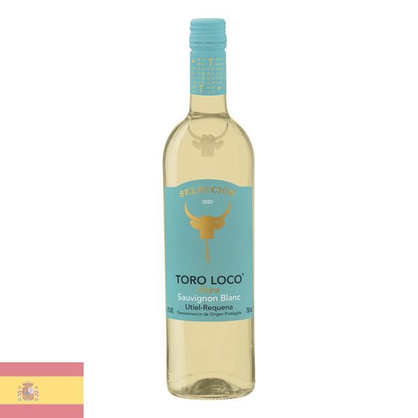 Vinho Espanhol Branco Toro Loco Viura Sauvignon Blanc 750ml