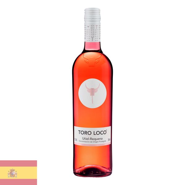 Vinho Espanhol Rosé Toro Loco Utiel Requena 750ml