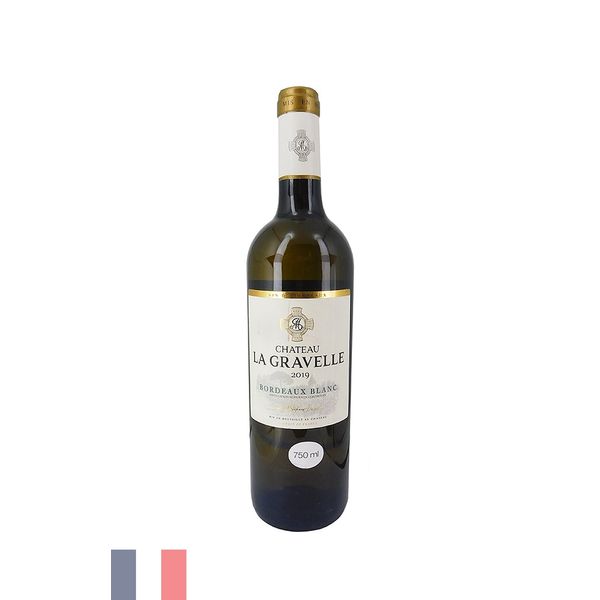 Vinho Francês Branco Chateau La Gravelle Bordeaux Blanc 750ml