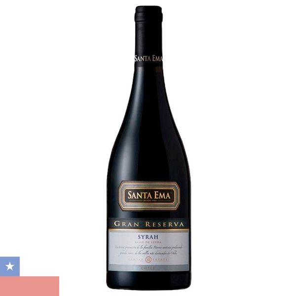Vinho Chileno Tinto Santa Ema Gran Reserva Syrah 750ml