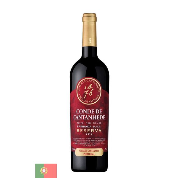 Vinho Português Tinto Conde Cantanhede Grande Reserva 750ml