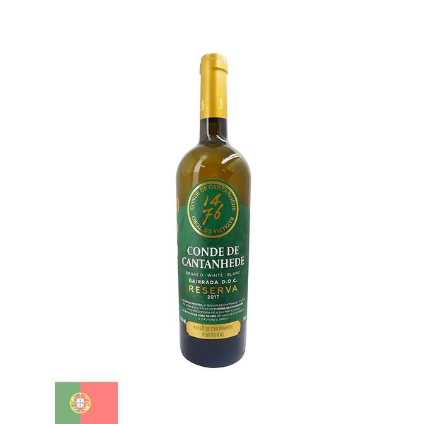 Vinho Português Branco Conde De Cantanhede Arinto Reserva 750ml
