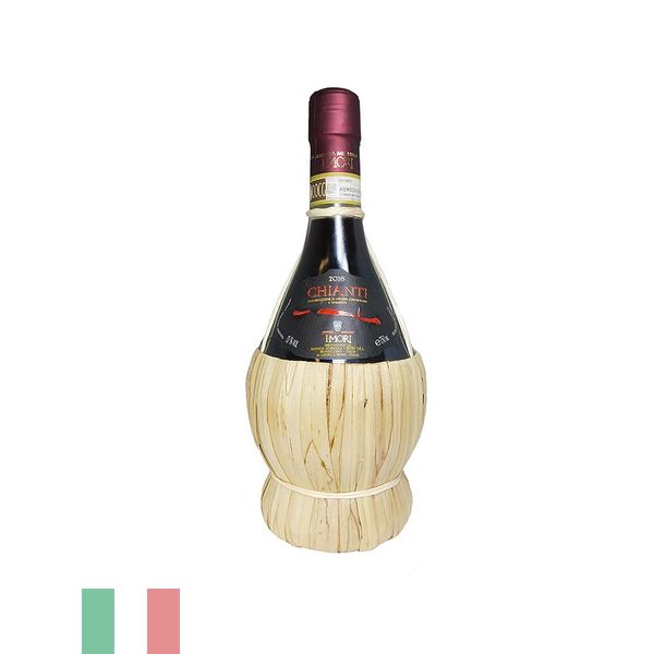 Vinho Italiano Tinto Canneta Chianti Fiasco 750ml