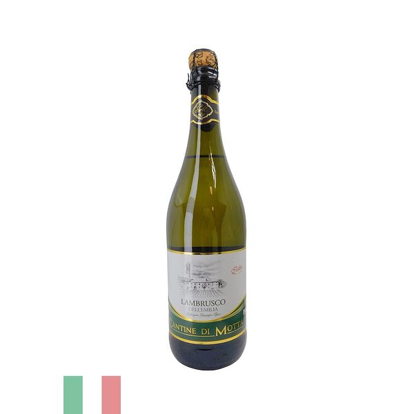 Vinho Italiano Branco Frisante Lambrusco Dell Emilia Cantine Di Motta 750ml