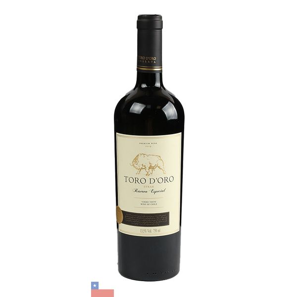 Vinho Chileno Tinto Toro D'Oro Syrah Reserva 750ml