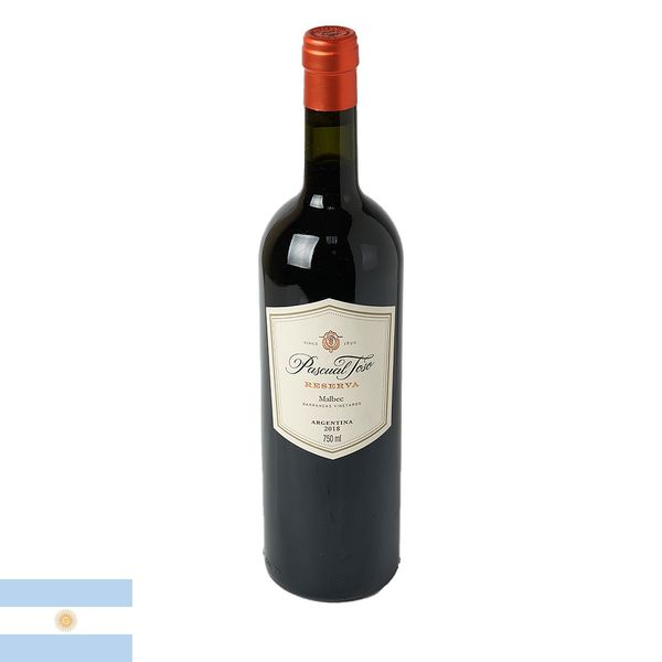 Vinho Argentino Tinto Pascual Toso Malbec Reserva 750ml