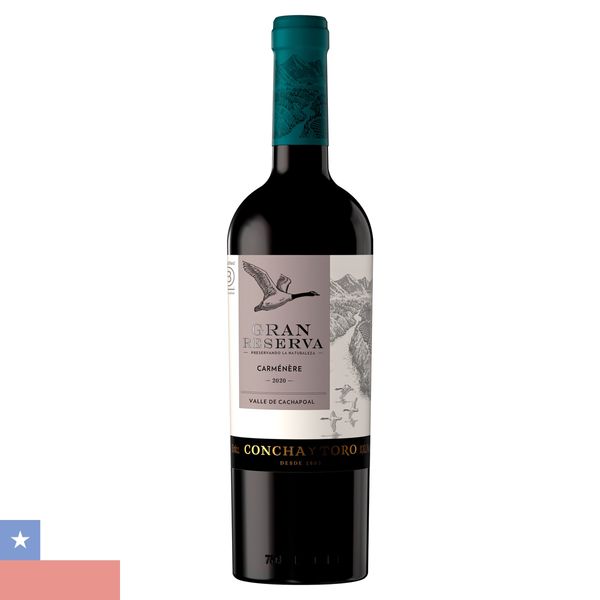 Vinho Chileno Tinto Concha Y Toro Gran Reserva Carmenere 750ml