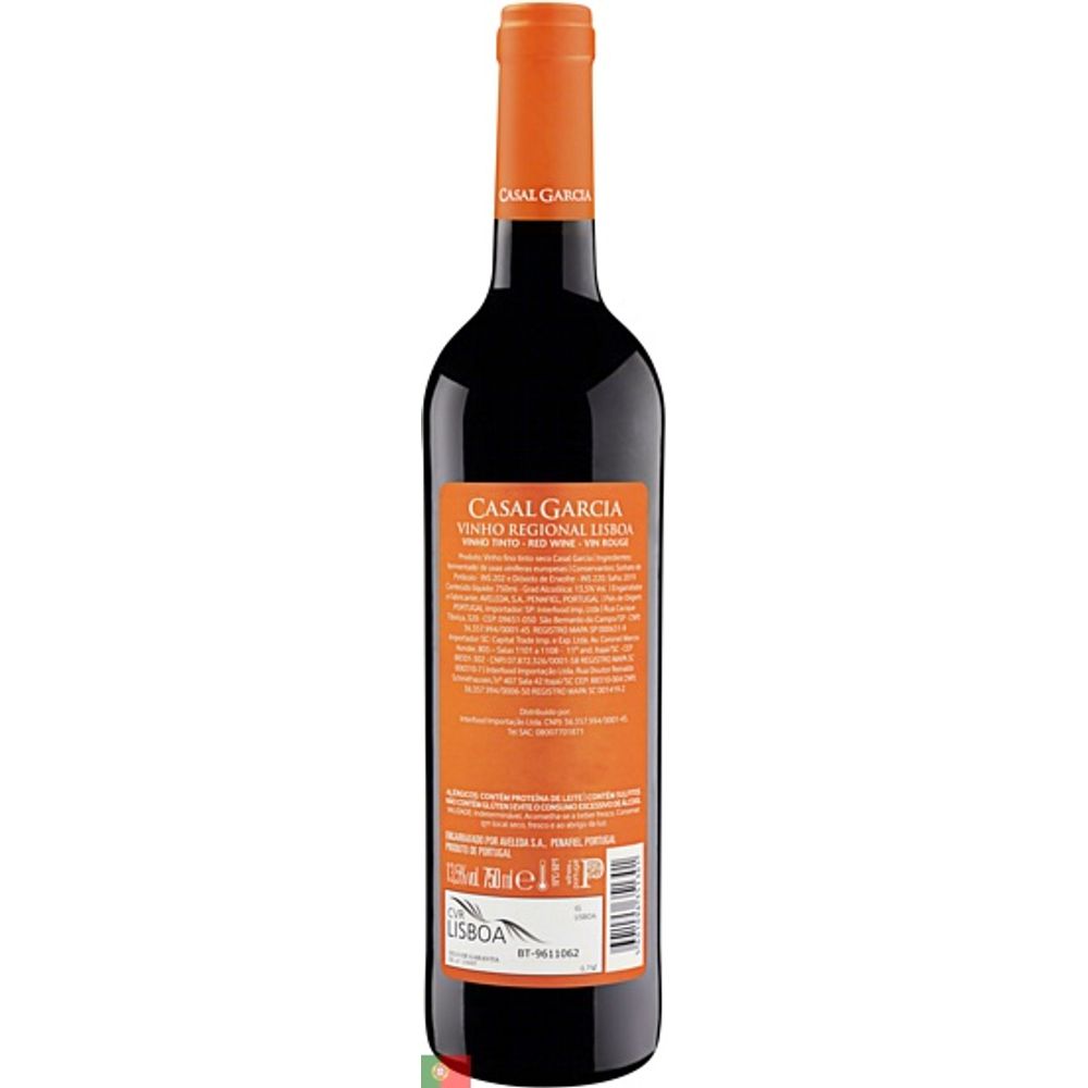 Vinho Português Tinto Casal Garcia Douro Blend 750ml Carone 