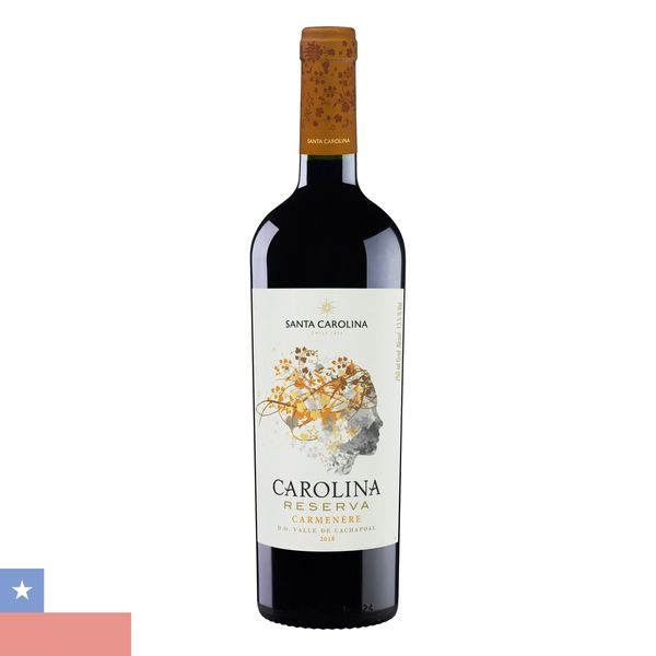 Vinho Chileno Tinto Santa Carolina Reserva Camernére 750ml