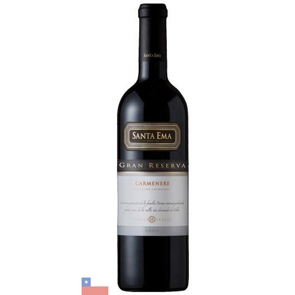Vinho Chileno Tinto Santa Ema Gran Reserva Carménère 750ml