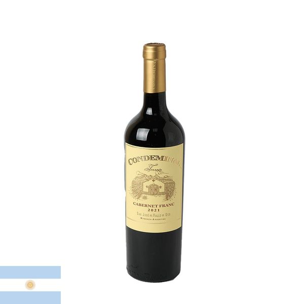 Vinho Argentino Tinto Condeminal Terroir Cabernet Franc 750ml