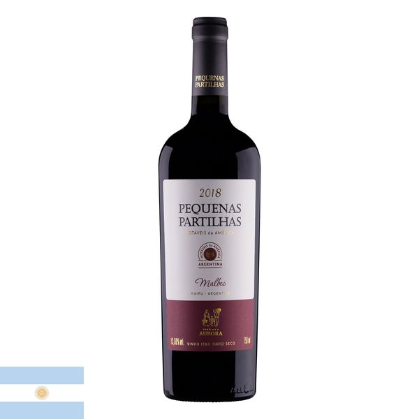 Vinho Argentino Tinto Malbec Pequenas Partilhas 750ml
