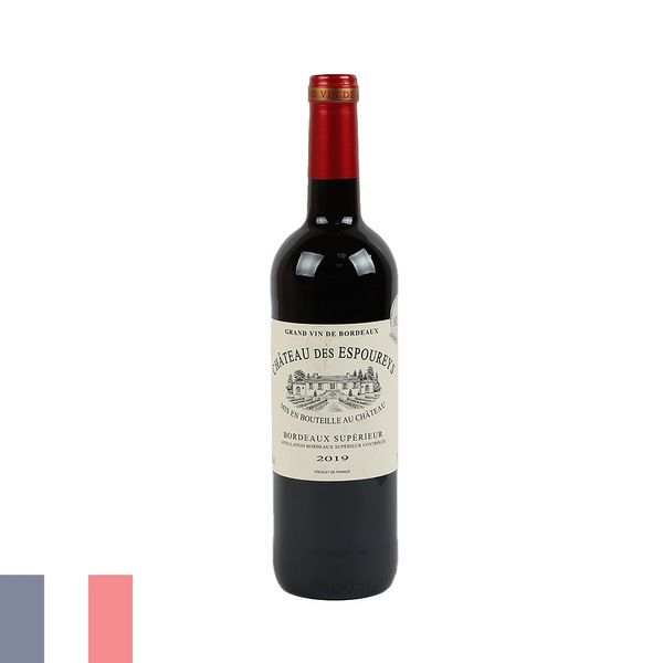 Vinho Francês Tinto Chateau Des Espoureys Bordeaux Supérieur 750ml