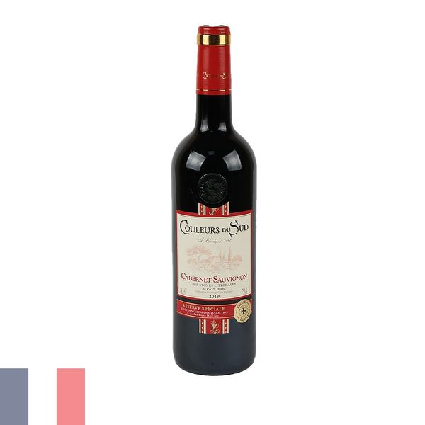 Vinho Francês Tinto Couleurs Du Sud Cabernet Sauvignon 750ml