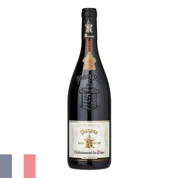 Vinho Francês Tinto Bonpas Chateauneuf Du Pape 750ml