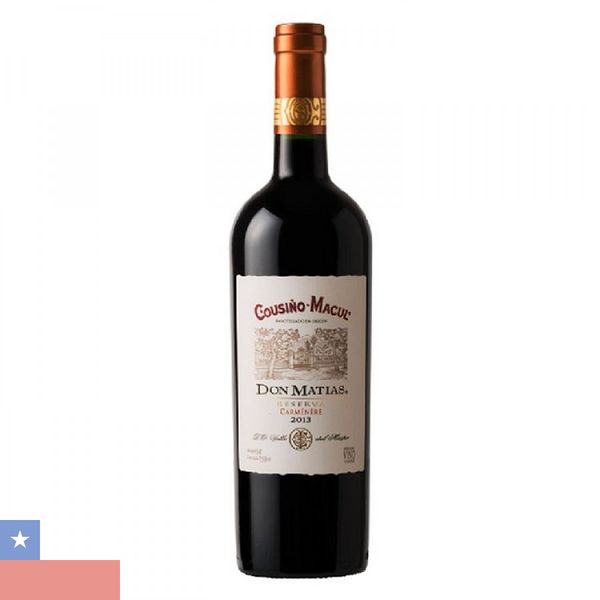 Vinho Chileno Tinto Don Matias Reserva Carménère 750ml