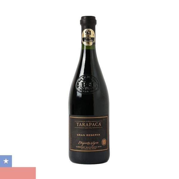 Vinho Chileno Tinto Tarapaca Gran Reserve Etiqueta Negra 750ml