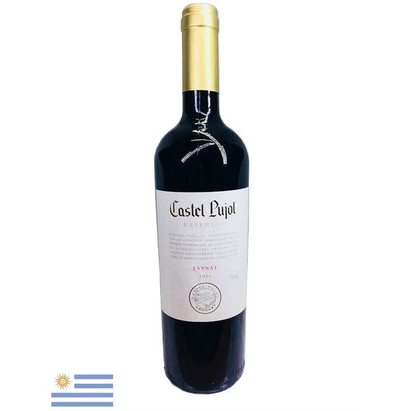 Vinho Uruguaio Tinto Castel Pujol Reserva Tannat 750ml