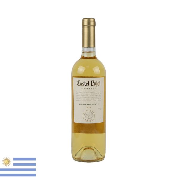 Vinho Uruguaio Branco Castel Pujol Reservas Sauvignon Blanc 750ml
